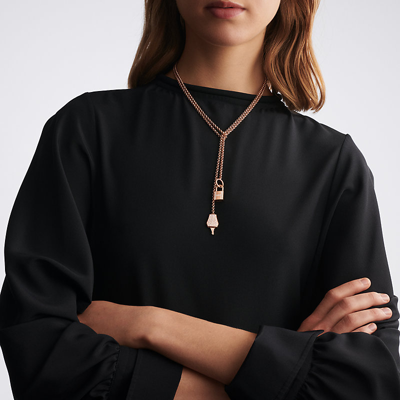 Kelly Clochette long necklace, medium model | Hermès Canada